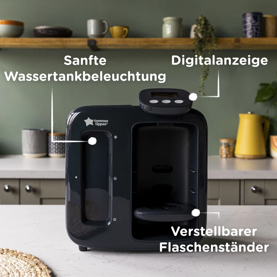 Tommee Tippee Fläschchenzubereiter Perfect Prep Day & Night, schwarz