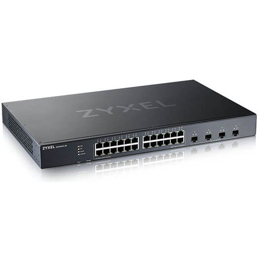 Zyxel XGS1935-28-EU0101F commutateur réseau Géré L2+/L3 Gigabit Ethernet (10/100/1000) 1U Noir