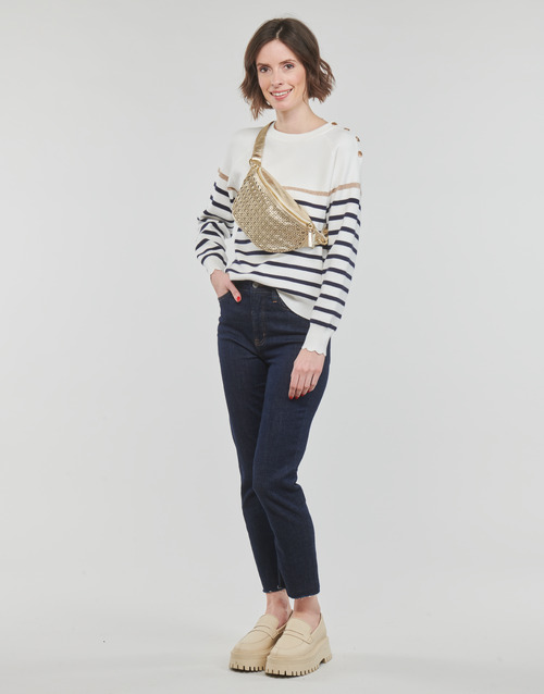 Betty London - STRANDY - Blanc / Marine