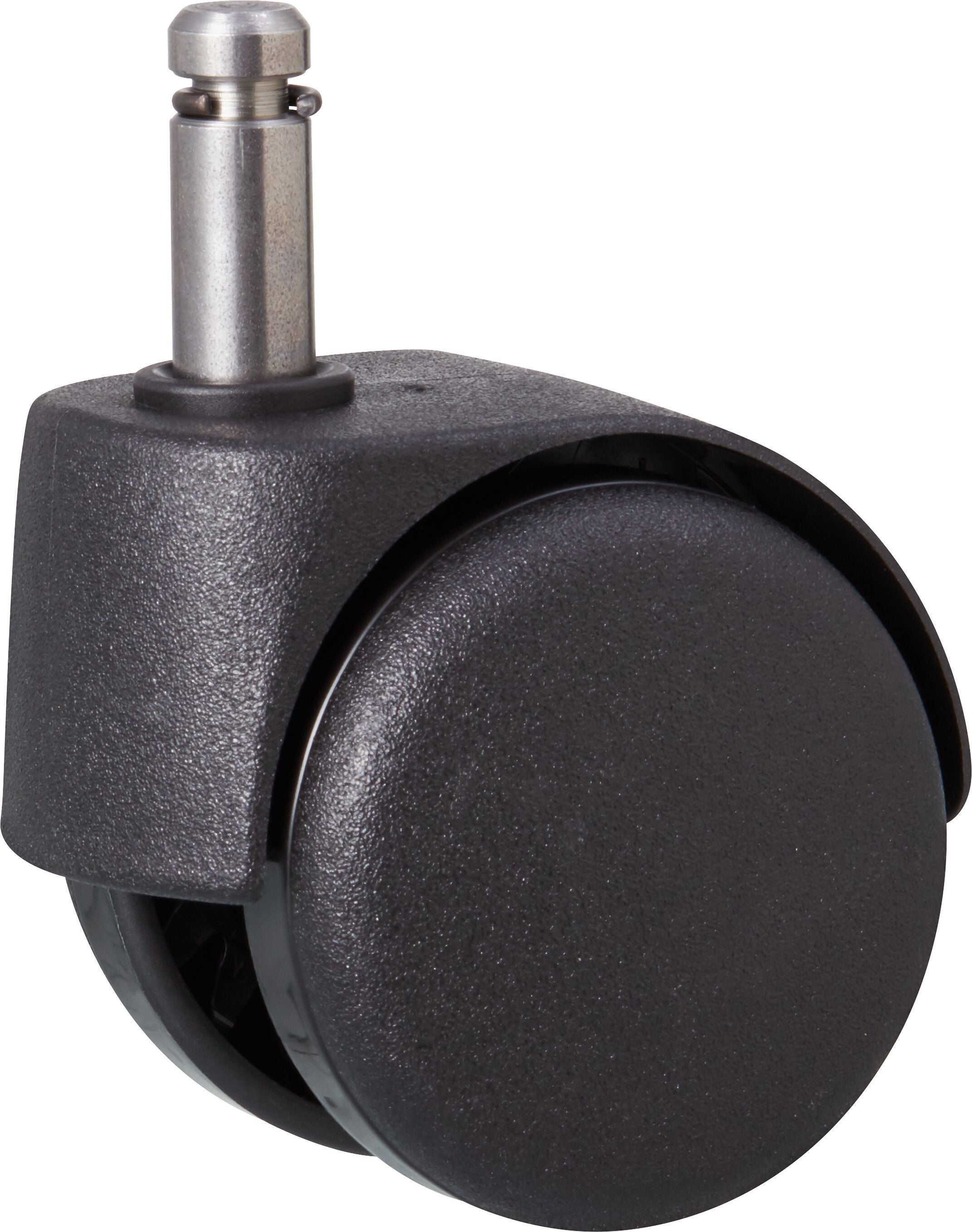 Sicherheitsstopprollen Teppich Set 10 mm Teppichbodenrollen Set - Schwarz / T: 6.5 cm x H: 7.8 cm