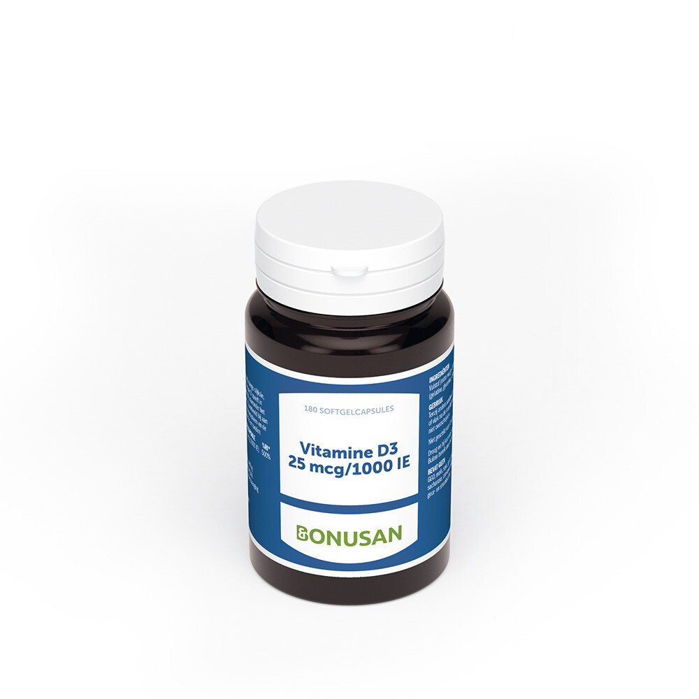 Bonusan Vitamine D3 25 mcg/1000 IE 180 softgels