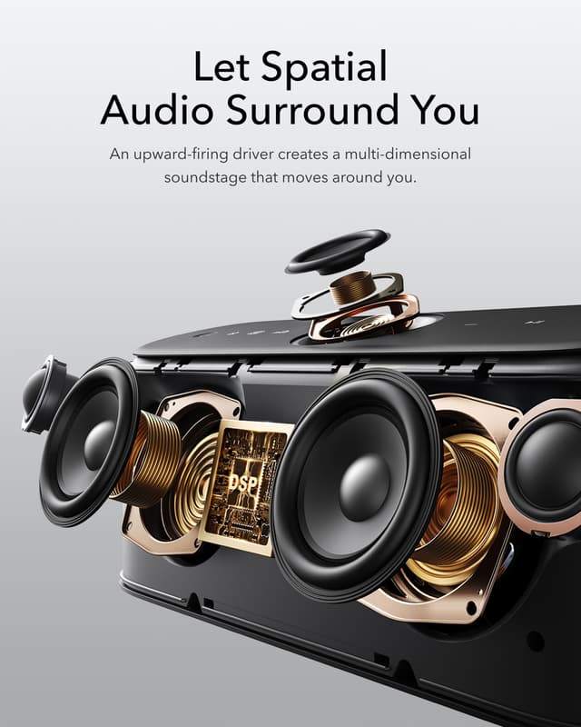 Soundcore Motion X600 trådløs bærbar højttaler (sort)