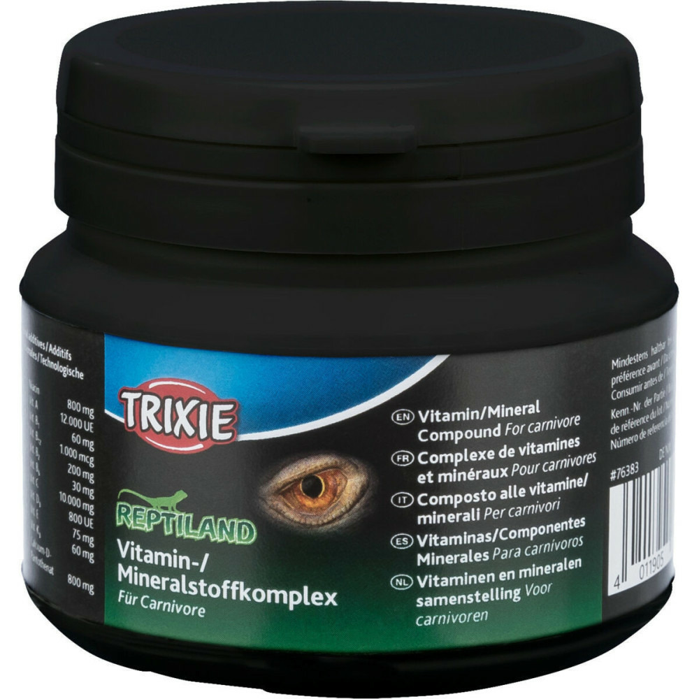 Complexe de vitamines et minéraux pour reptiles carnivores 80g