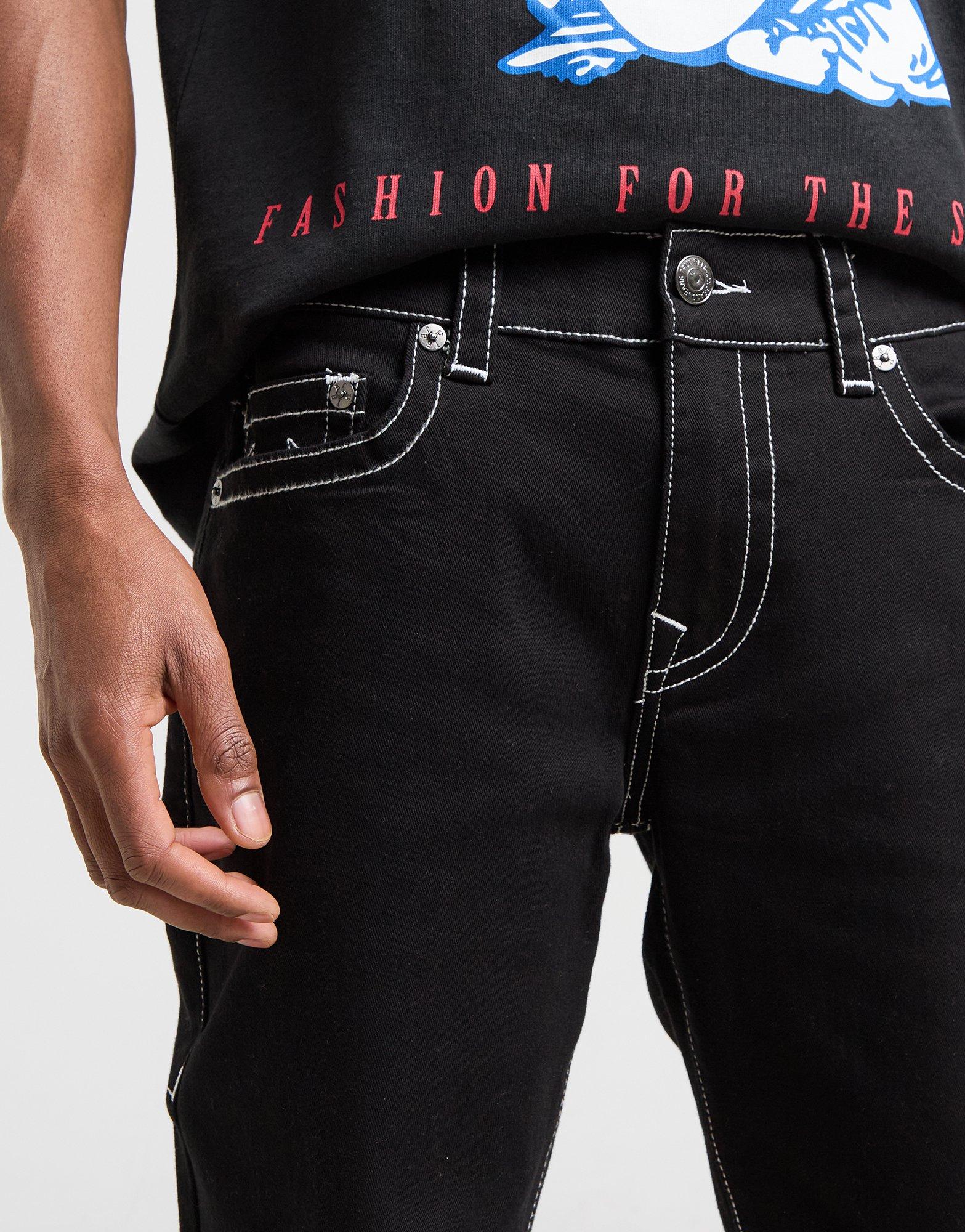 True Religion Jean Rocco Taper Paint Homme