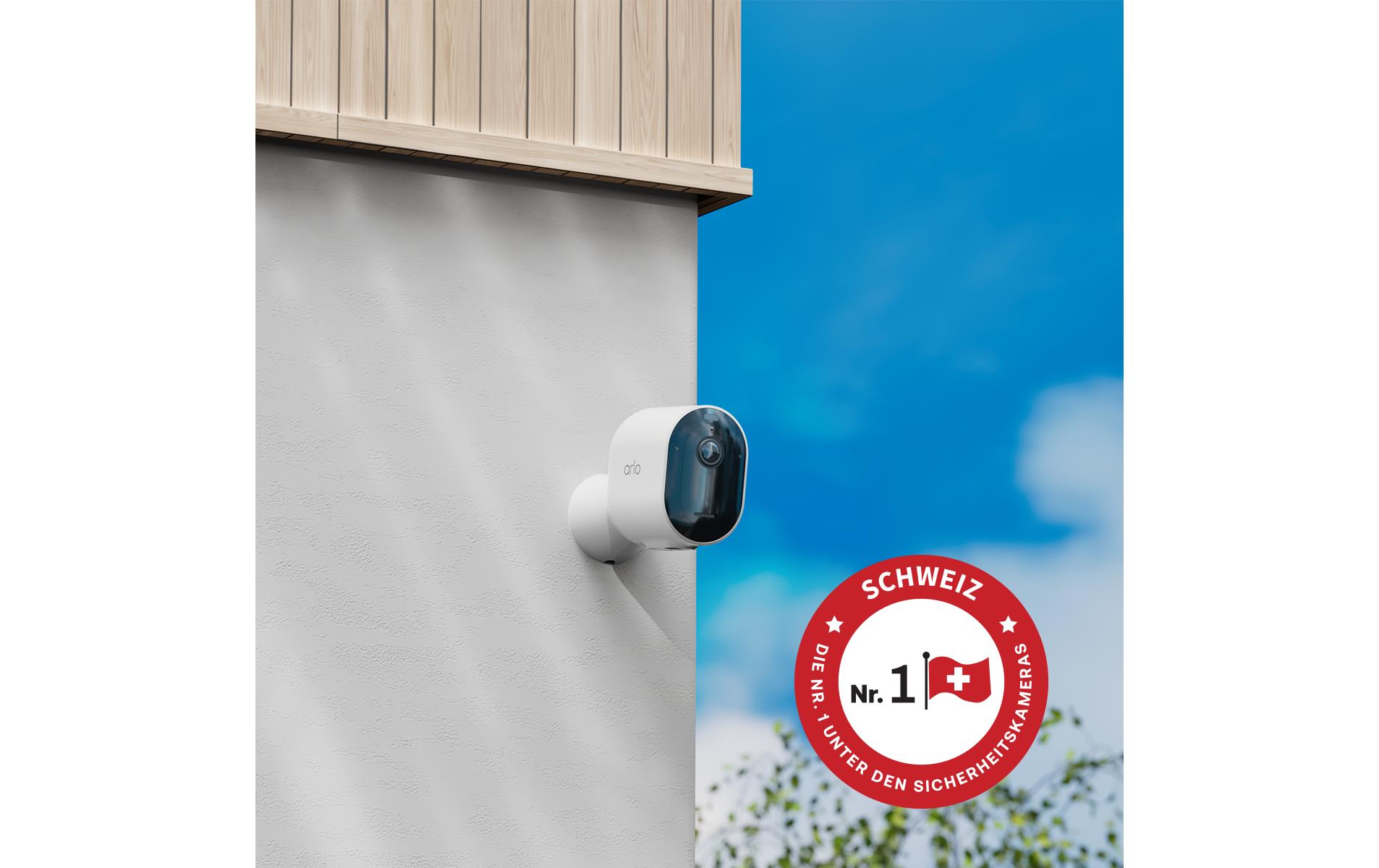 Netzwerkkamera Pro 5 V2 3 Stück, Weiss<br>Fortschrittliche Nachtsicht in Farbe. Sieht mehr als das menschliche Auge