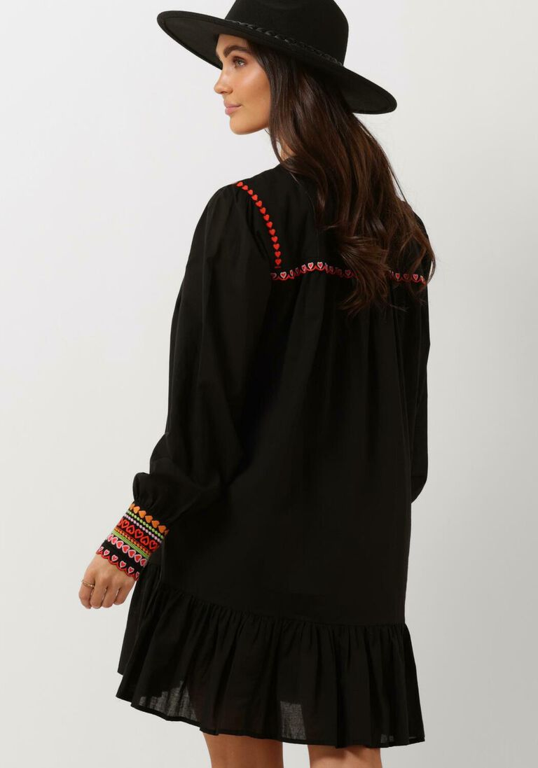 HARPER & YVE zwarte harper & yve mini jurk yasmin-dr