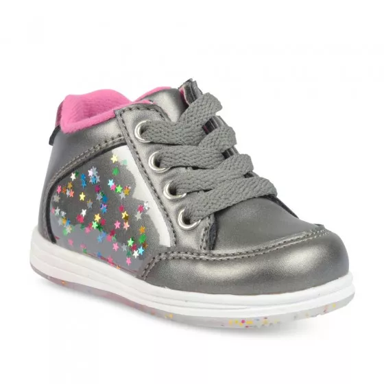 Baskets GRIS FREEMOUSS GIRL
