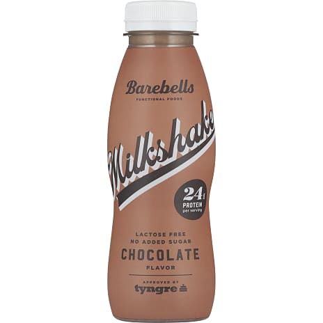 Proteinmilkshake m. chokoladesmag u. tilsat sukker laktosefri