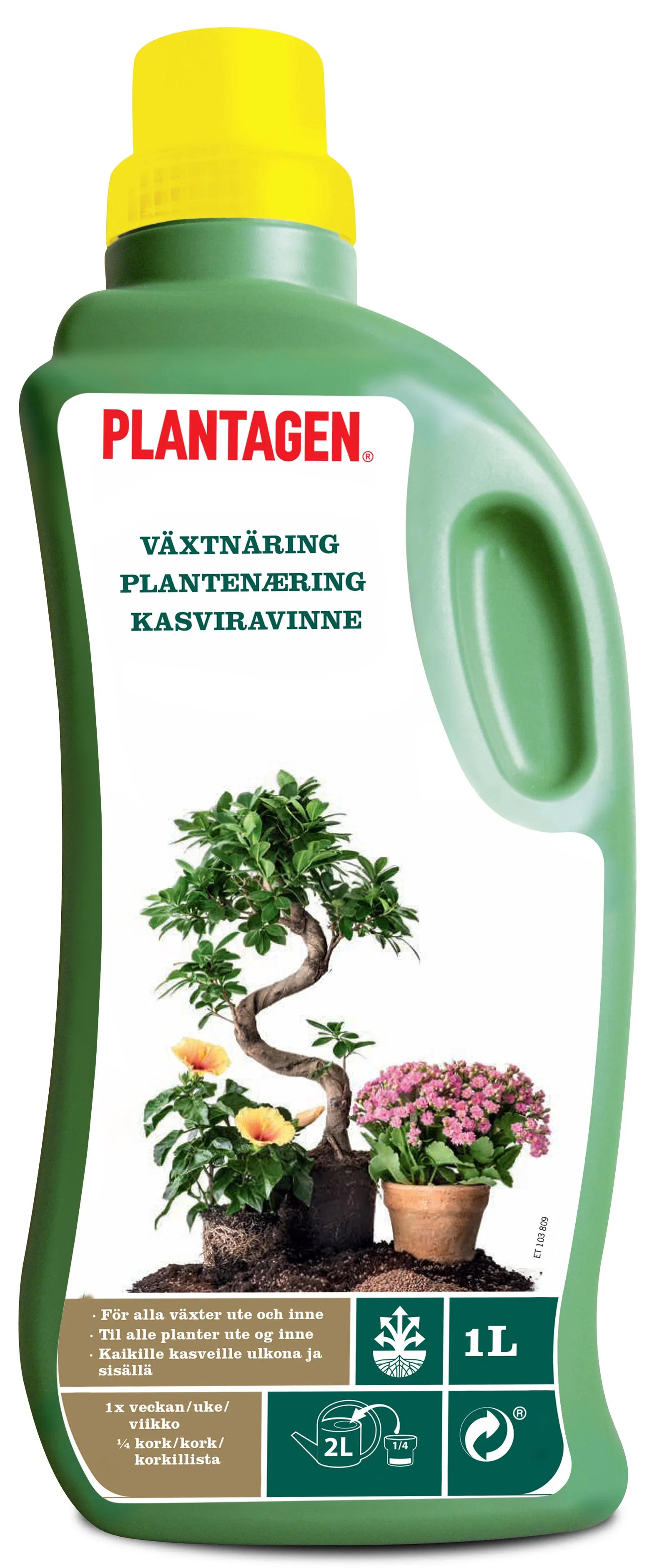 Plantagen Blomstergjødsel 1 L