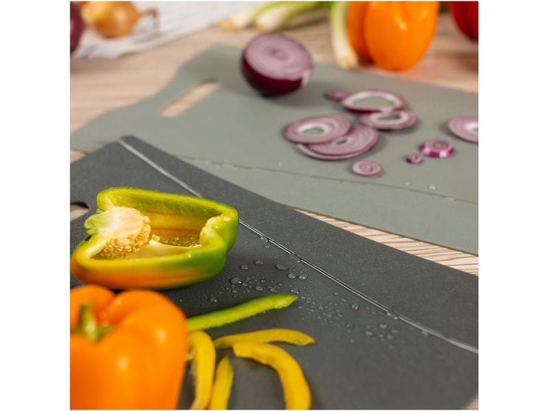 Kuhn Rikon Brotschneidebrett Set 25.5 cm  x 38 cm, 2 Stück, Schneidunterlagen