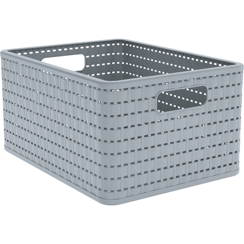 Rotho Aufbewahrungsbox Country, 18 l, hellblau