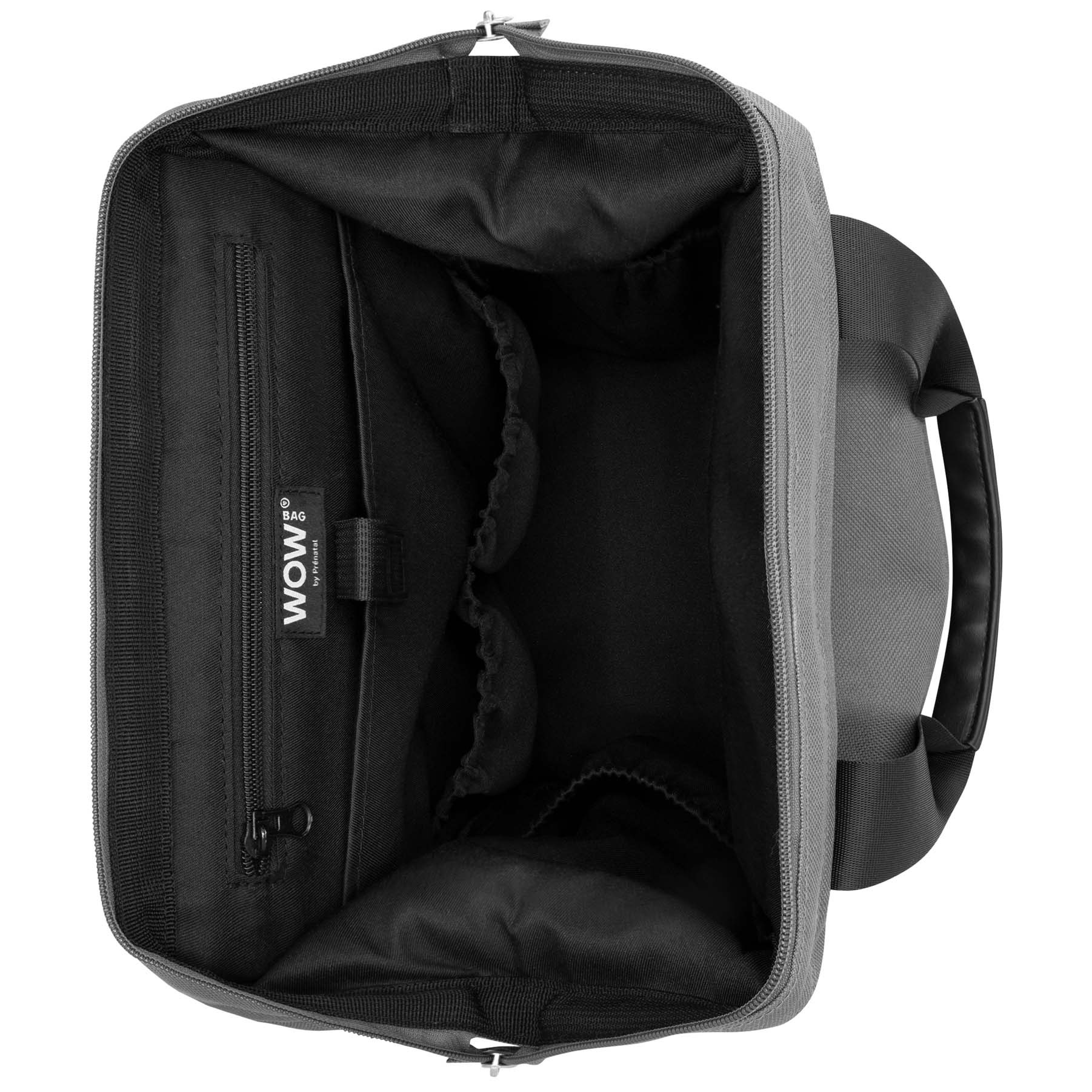 WOW bag by Prenatal luiertas rugzak Rick Grey