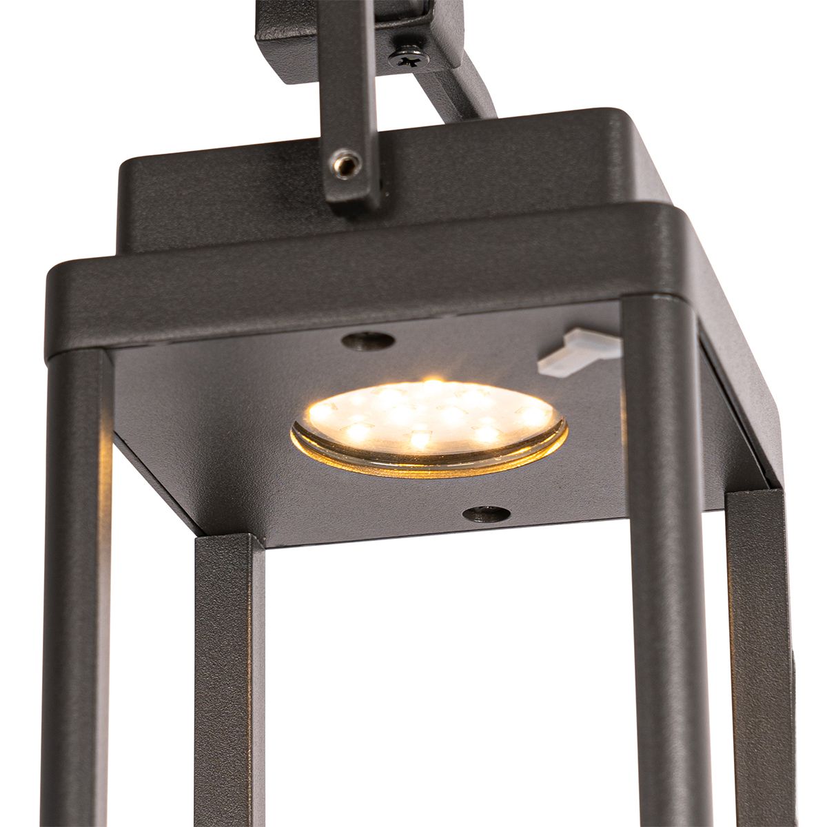 Buiten prikspot donkergrijs incl. LED oplaadbaar - Yara