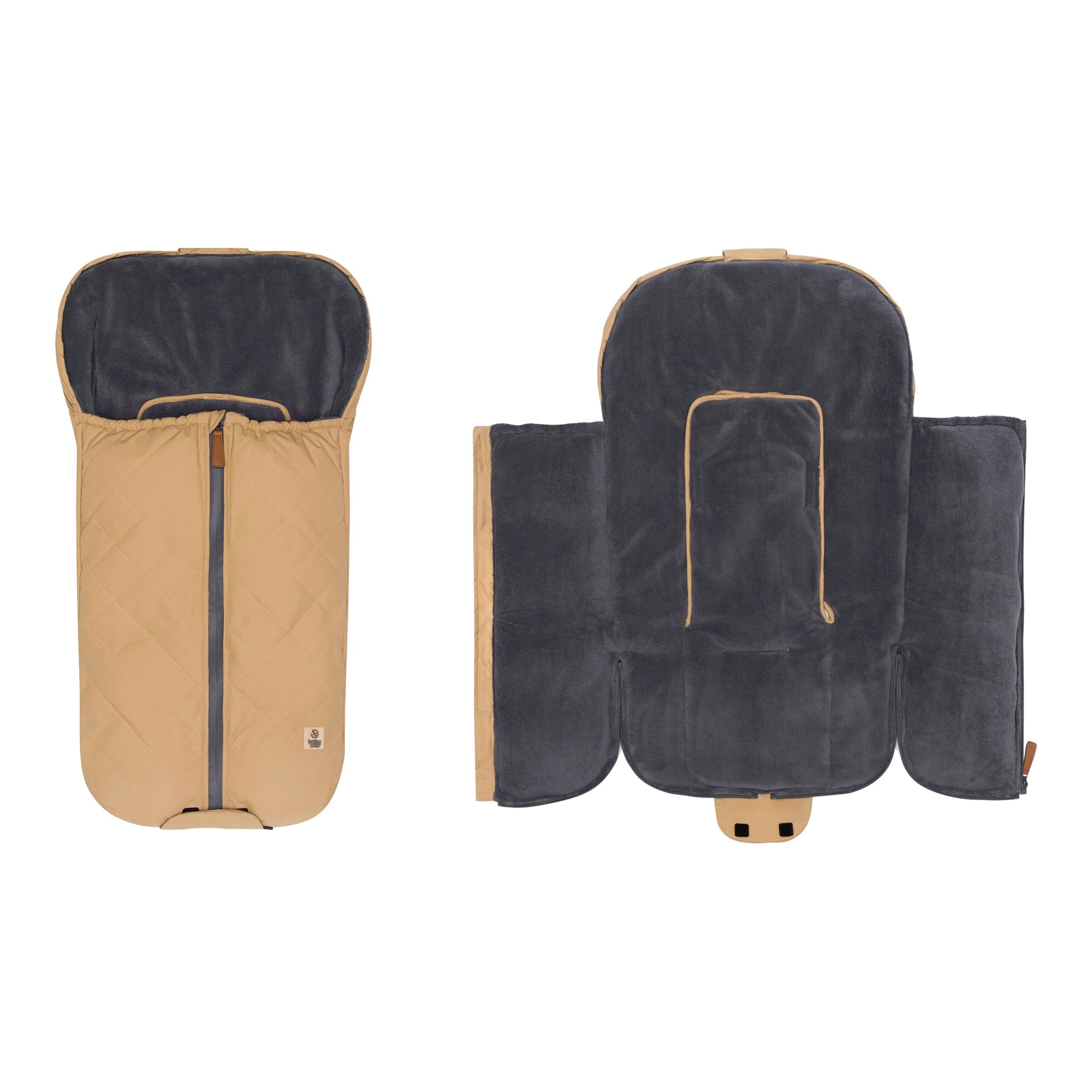 babycab Winterfußsack Nora cappuccino
