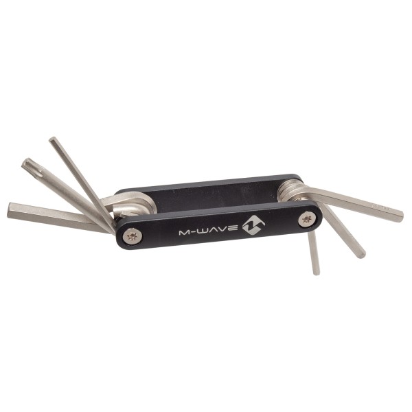 M-Wave - Falt-Werkzeugset Pocket F6 - Kit d'outils