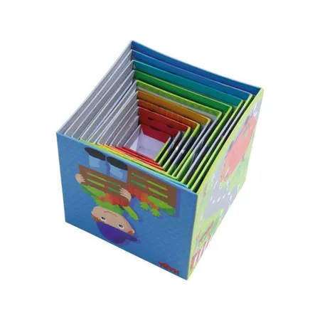 HABA 301524 Stapelwürfel Flotte Flitzer