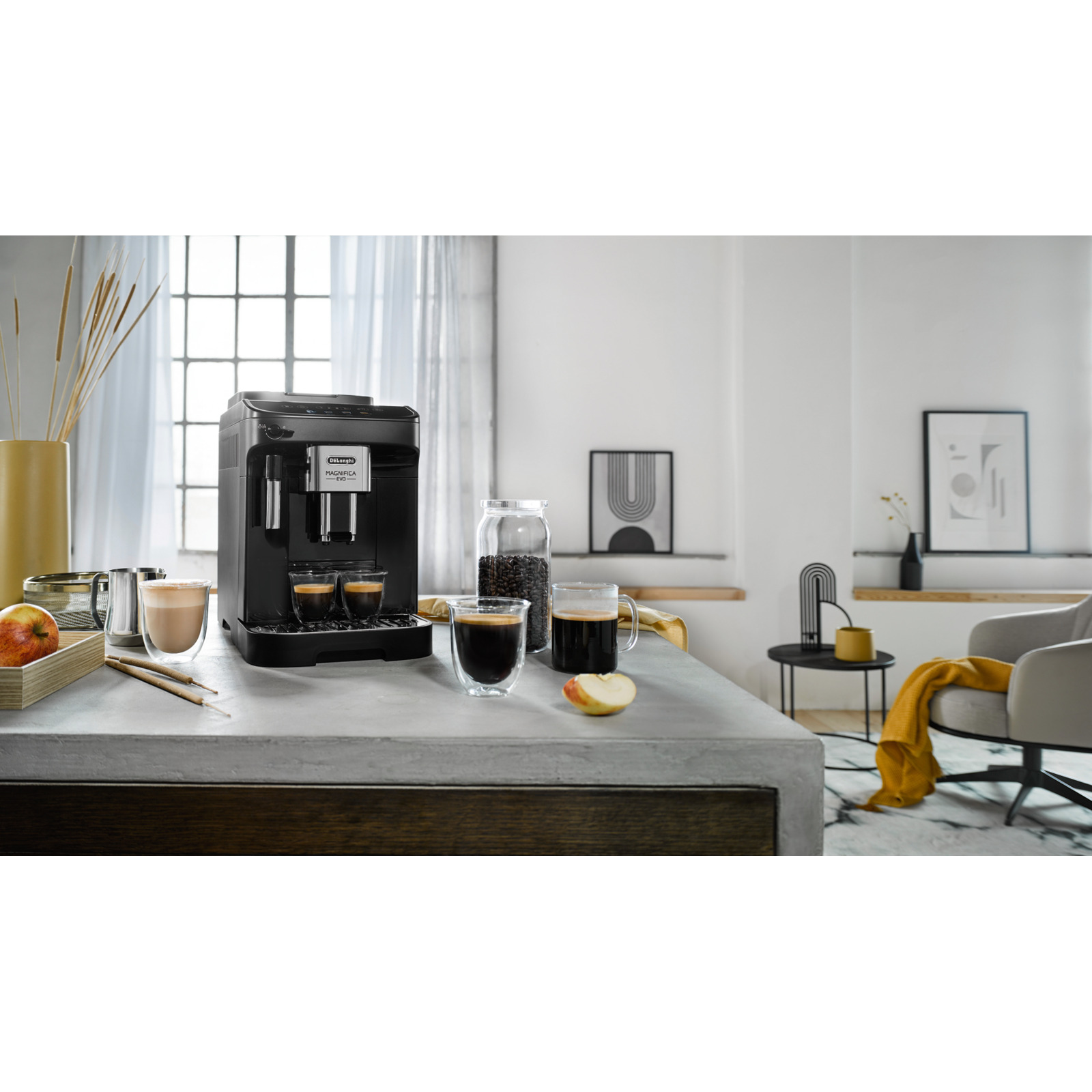 De'Longhi Kaffevollautomat schwarz