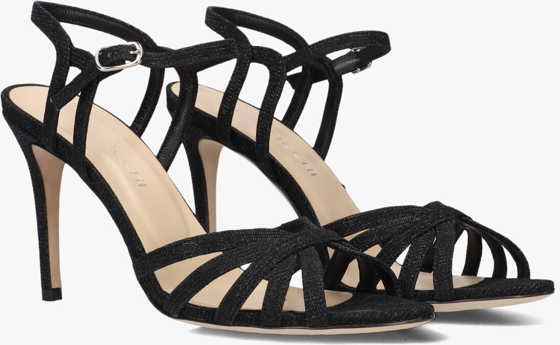 zwarte lina locchi sandalen l1122