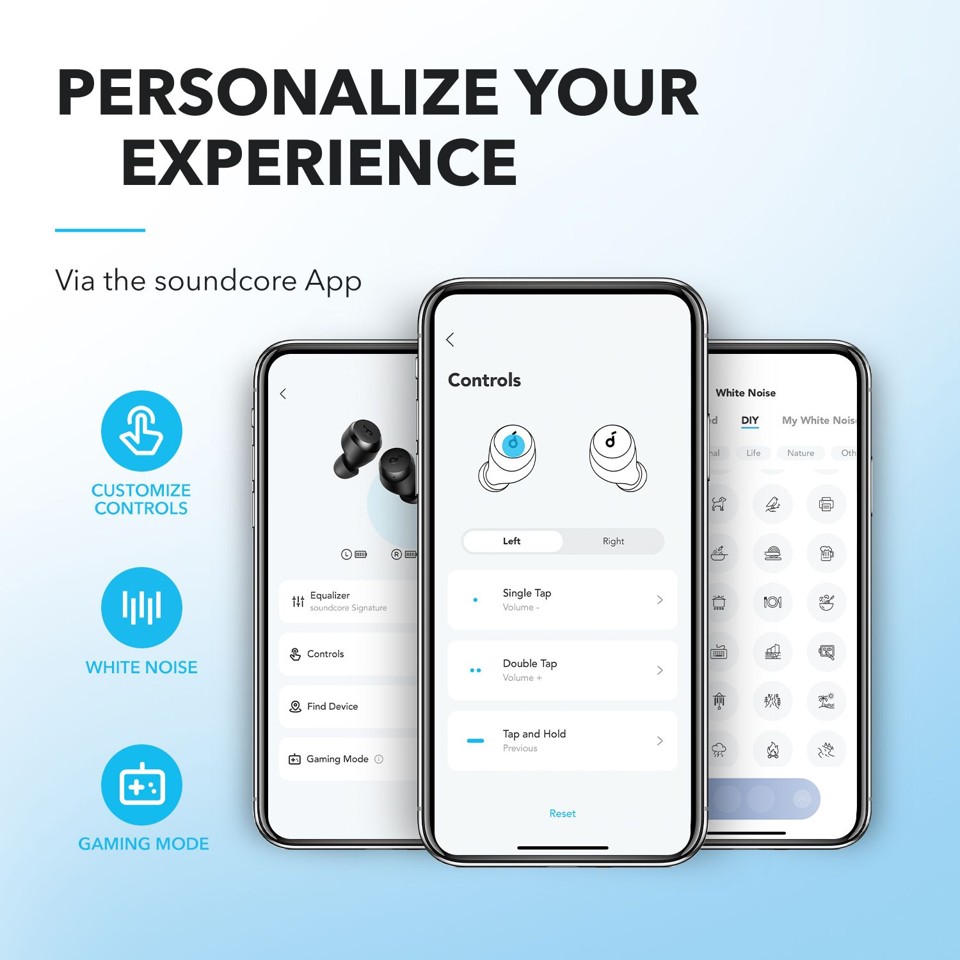 Anker - Høretelefoner - Soundcore A25i - Sort