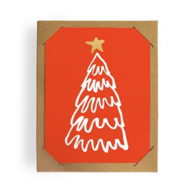 Red Christmas Tree