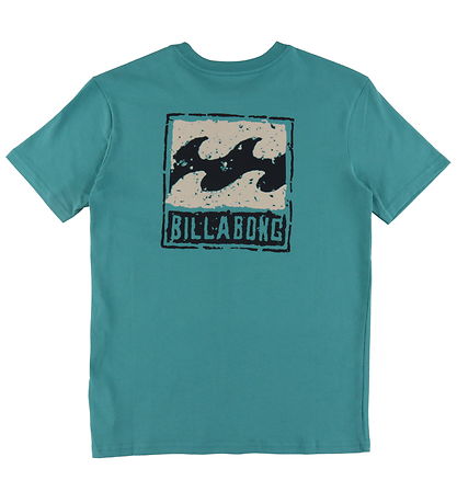 Billabong T-Shirt - Stamp -  Grøn