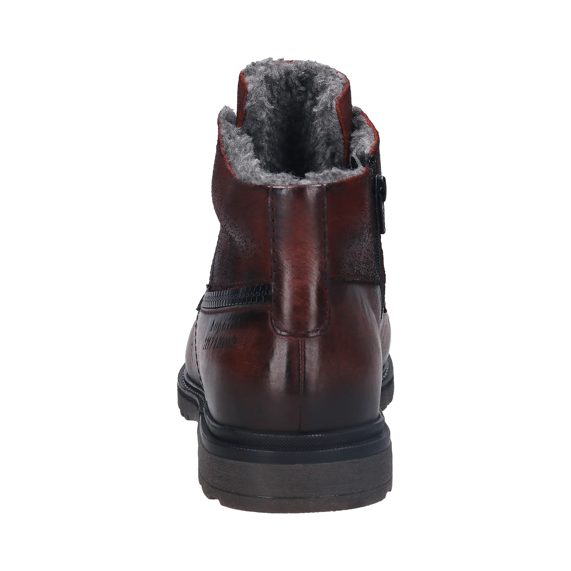 Stiefel dunkelrot