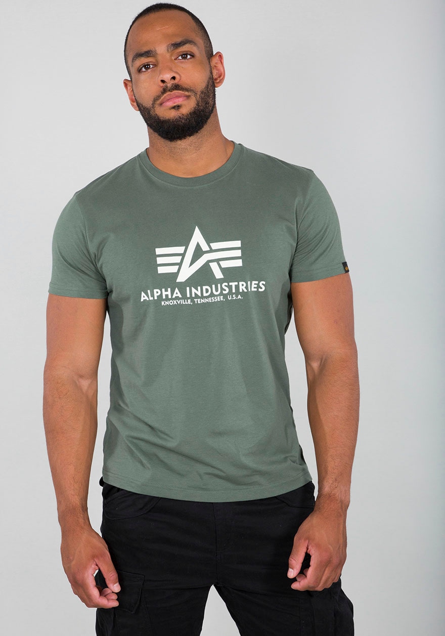 Alpha Industries T-Shirt »Basic T-Shirt« Baumwolle, regular fit