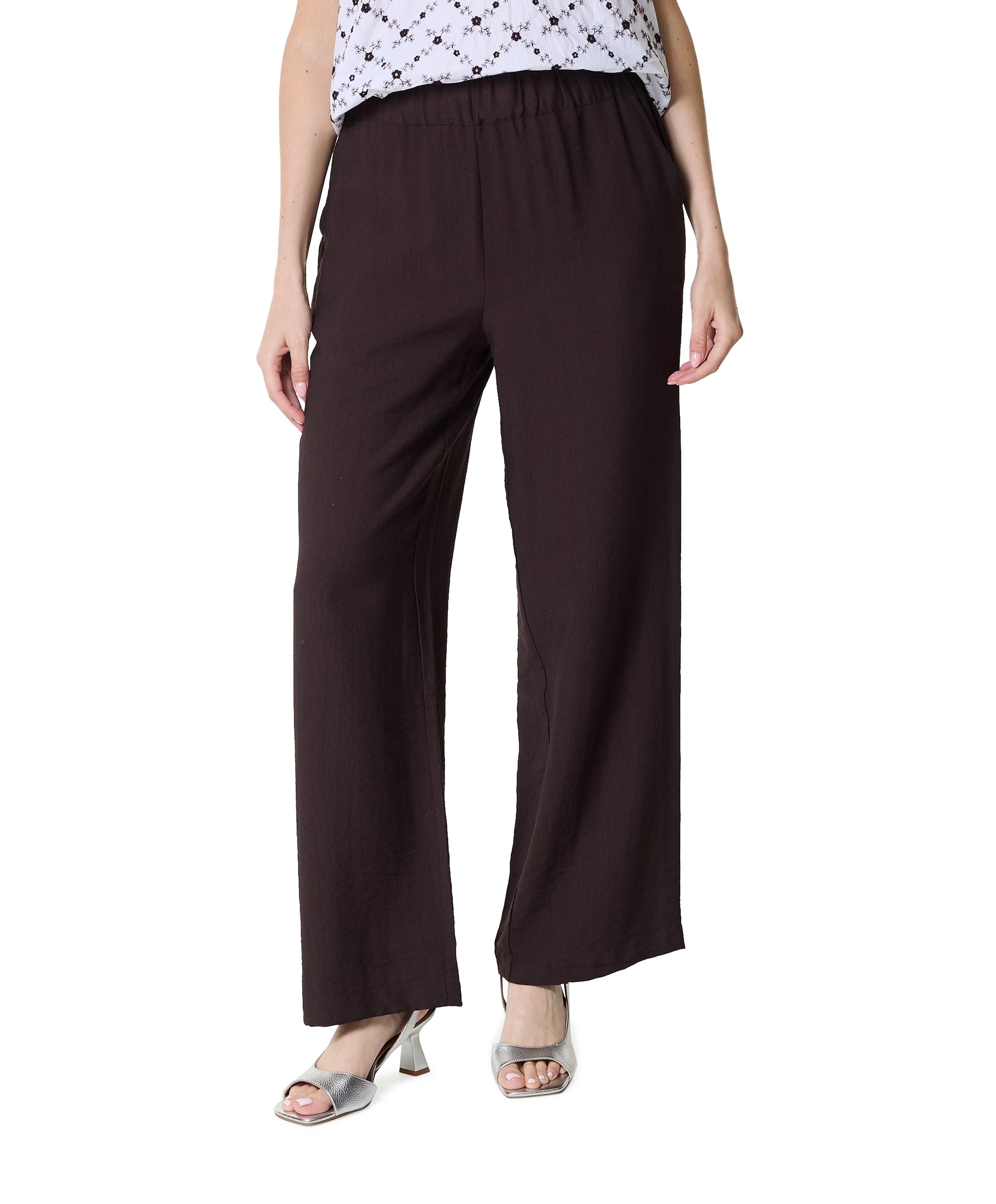 Freequent FQRIVA dames broek bruin