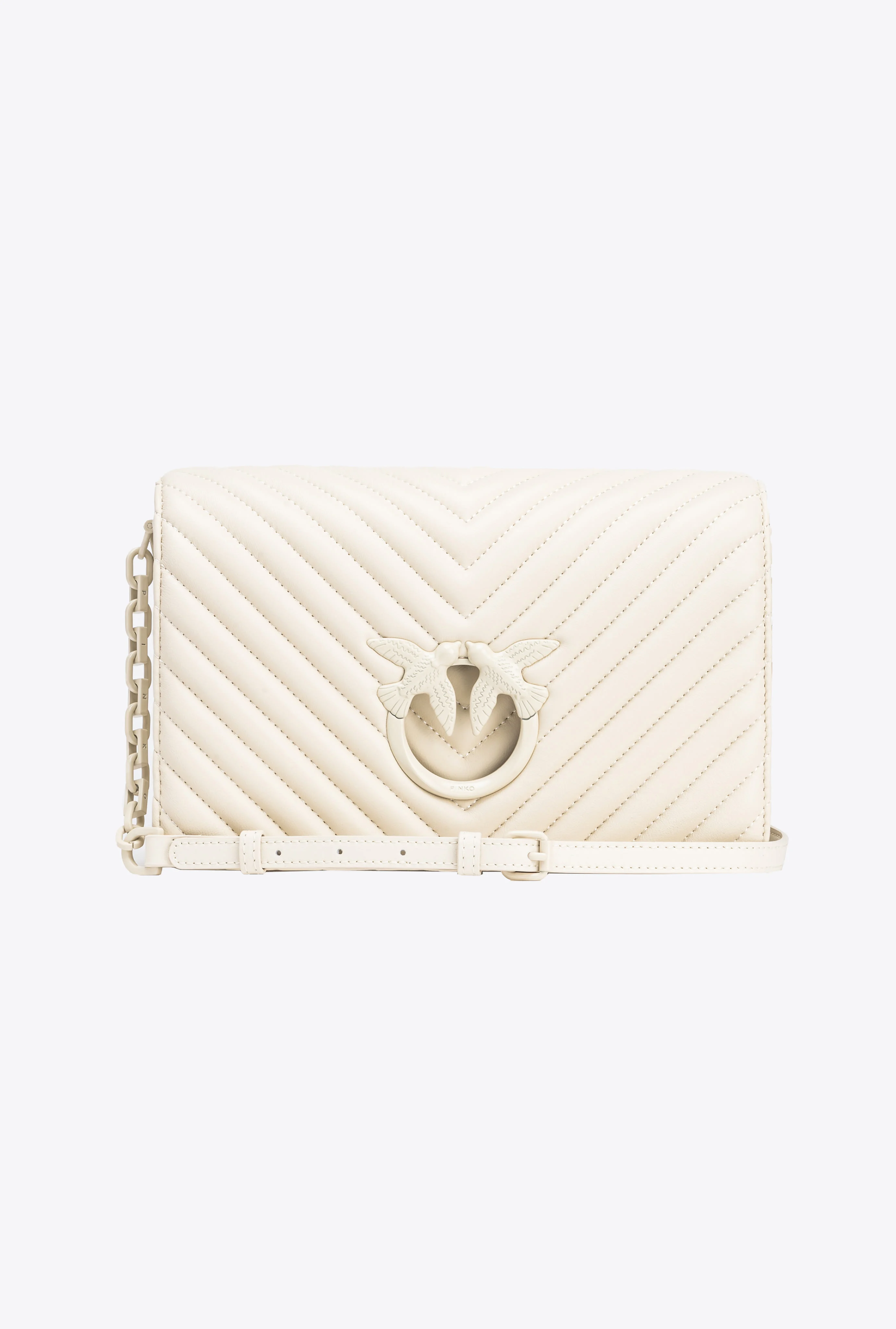 CLICK - Classic love bag click color block | Blanc