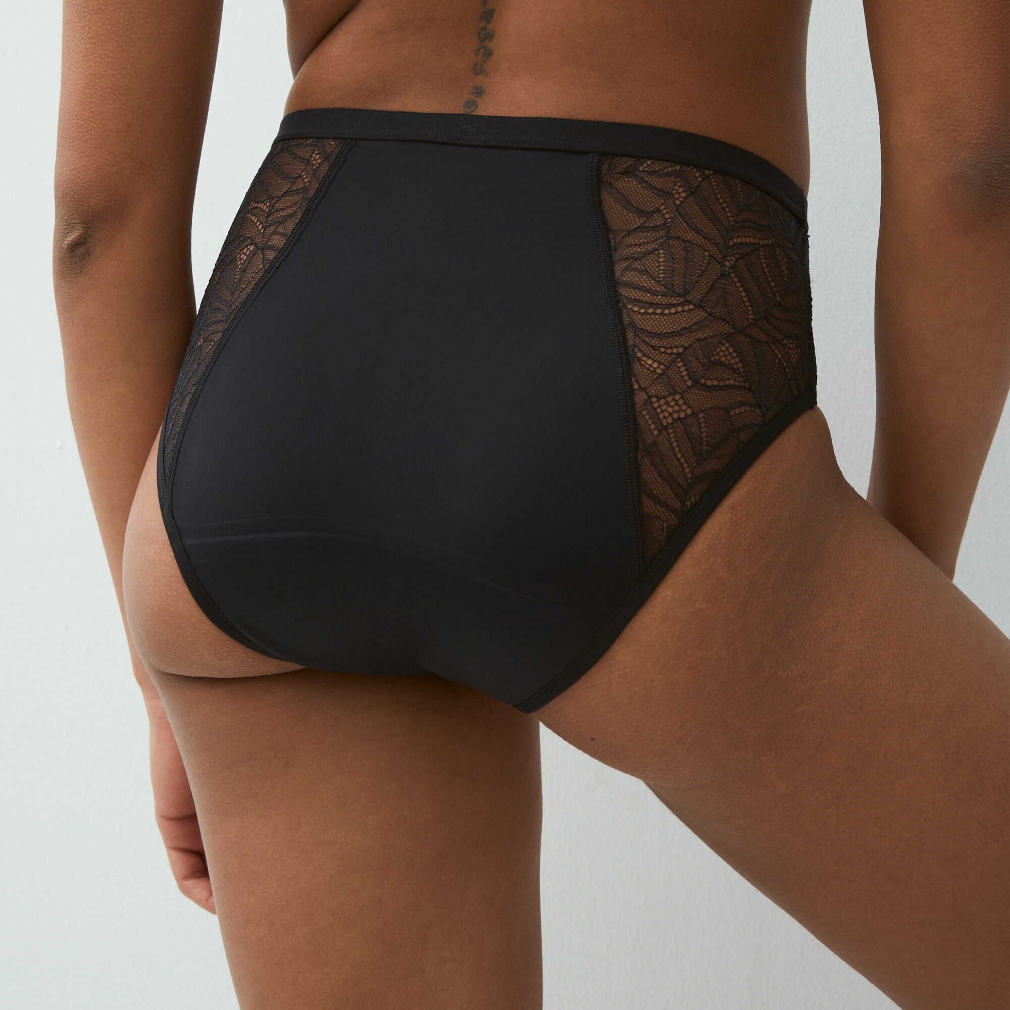 Culotte menstruelle taille haute