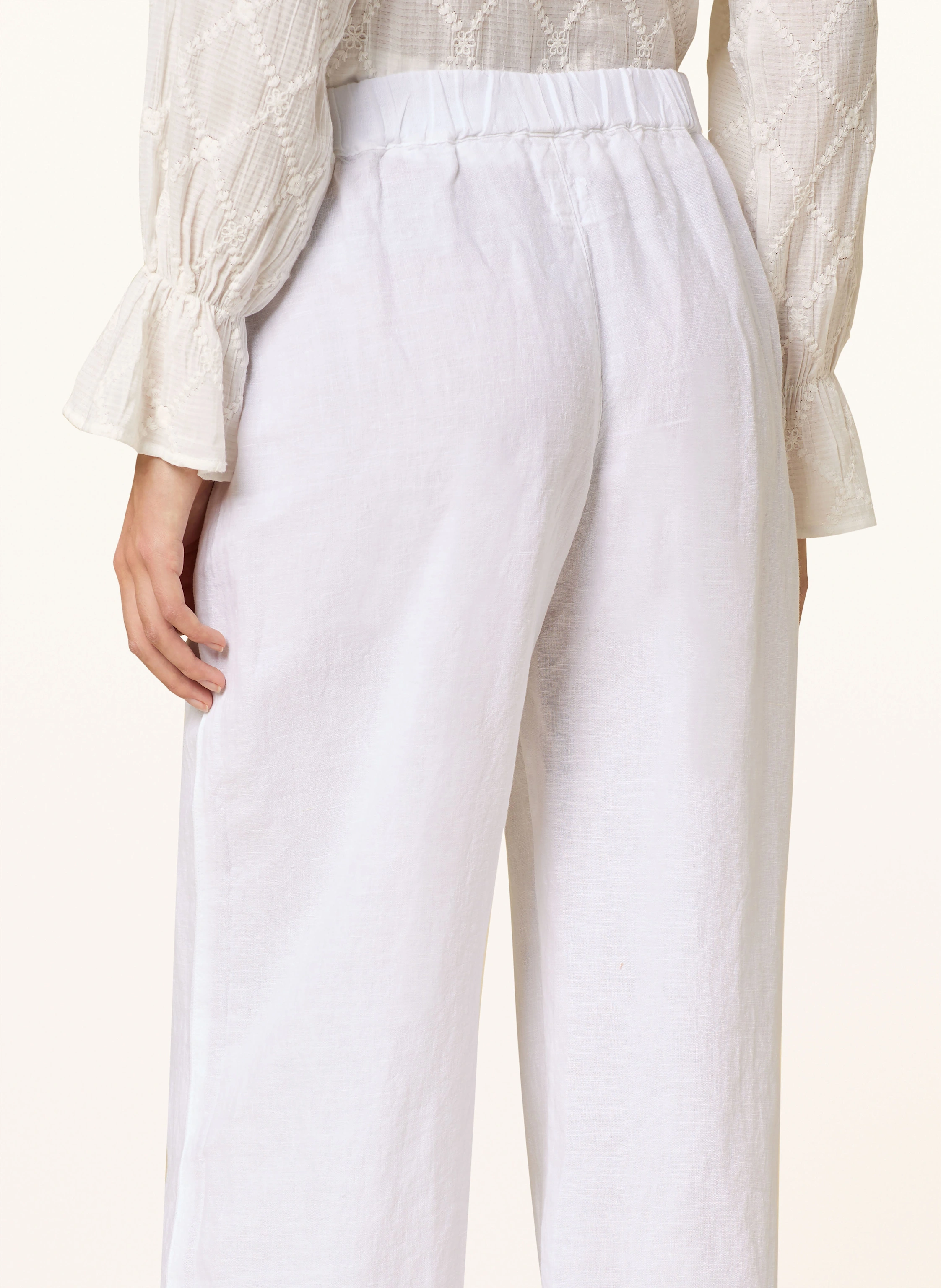 120%lino Marlenehose aus Leinen