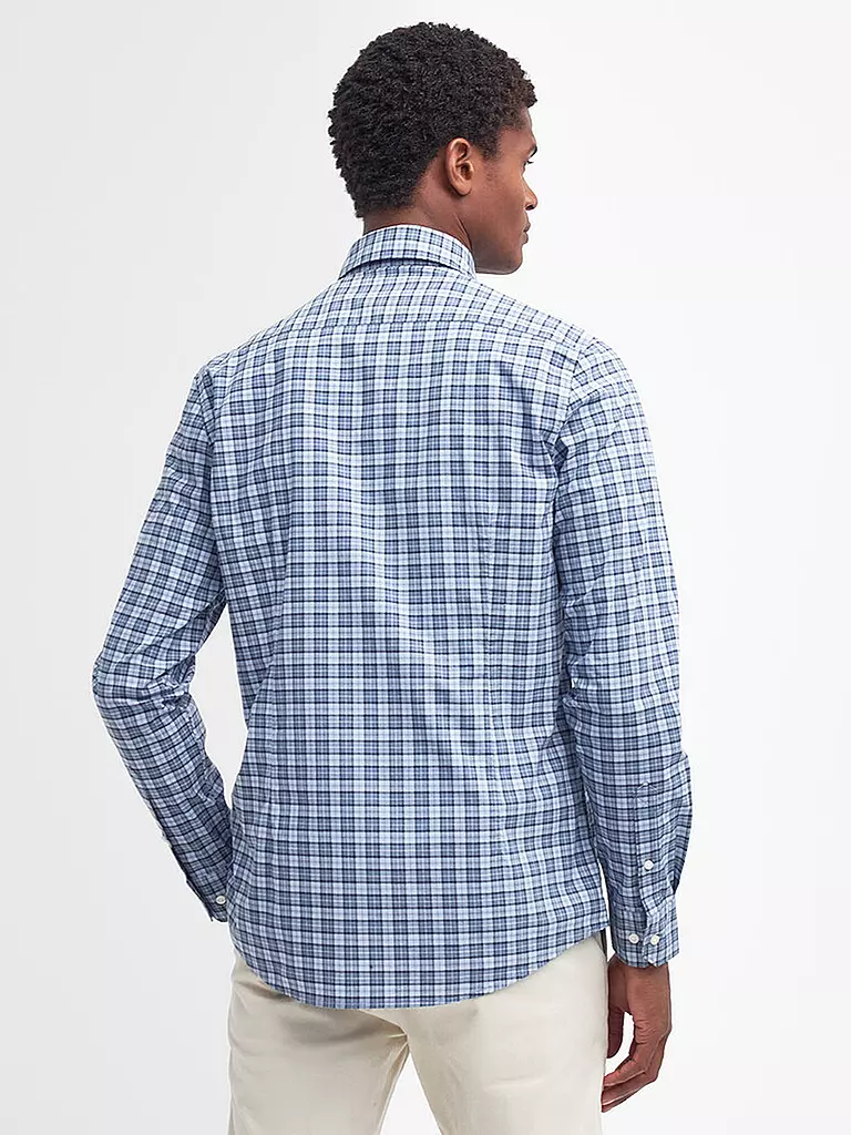 BARBOUR Hemd LOMOND blau