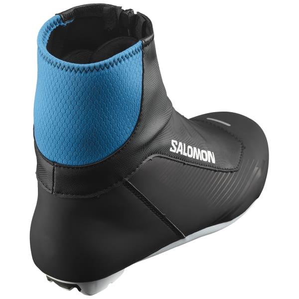 Chaussure ski de fond SALOMON RC7 BLACK/PROCESS BLUE