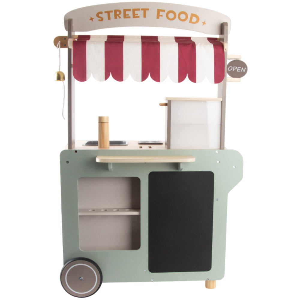 Køb Dantoy Street Food Vogn Træ 26 Dele