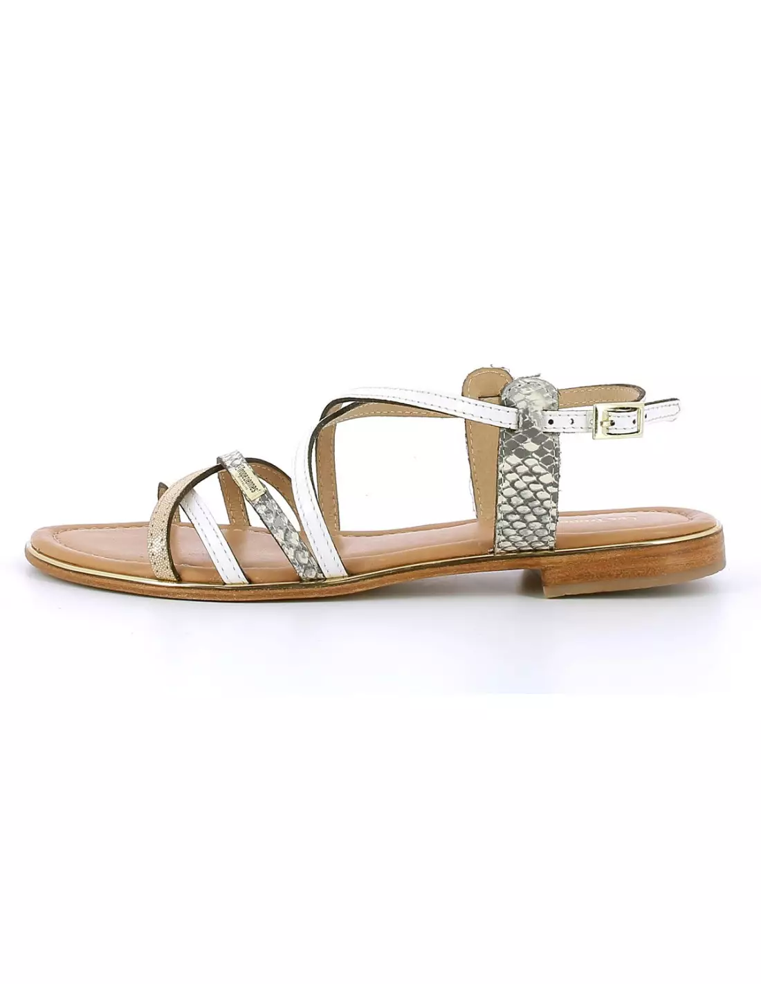 LES TROPEZIENNES HARRY - Sandales & nu-pieds BLANCMULTI