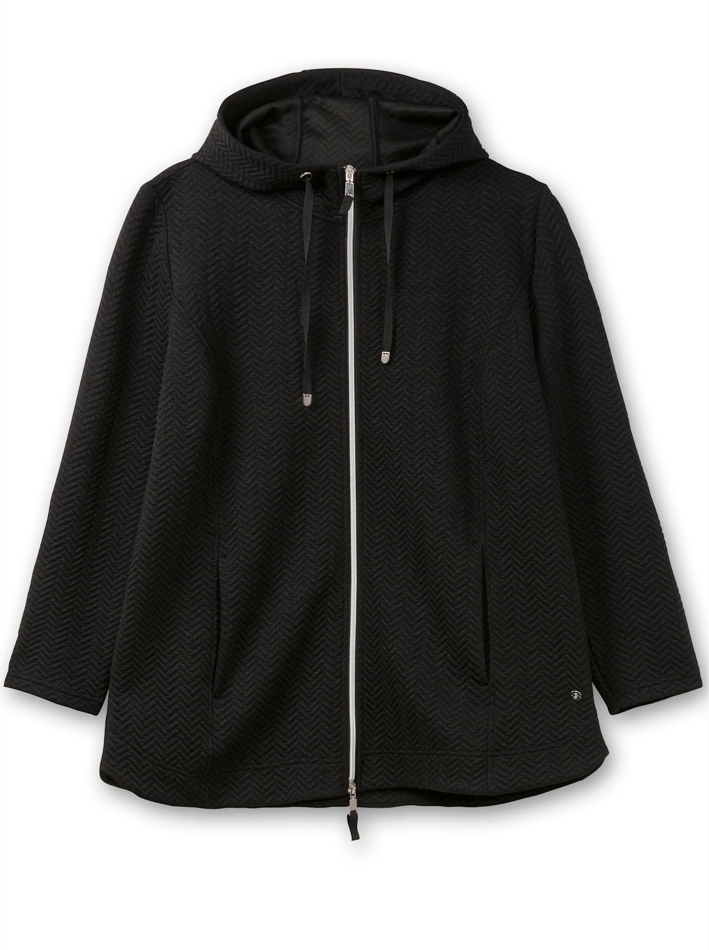 Sheego Shirtjacke »Sweatjacke«, 1 Stk.