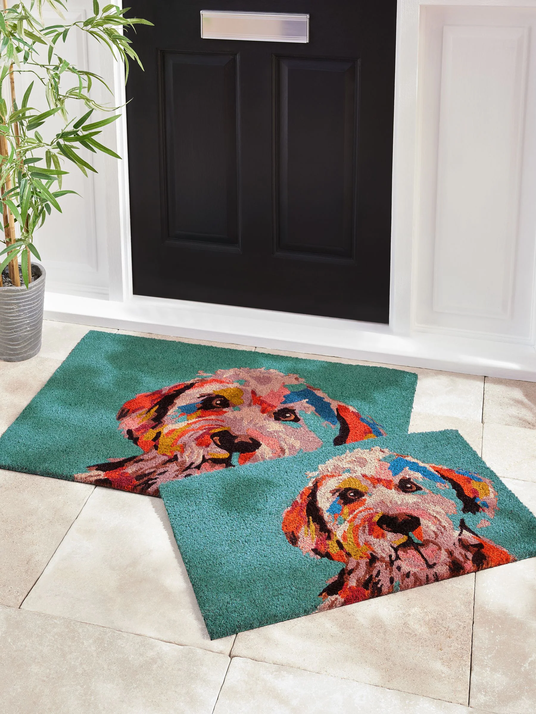 Cockapoo Coir Doormat
