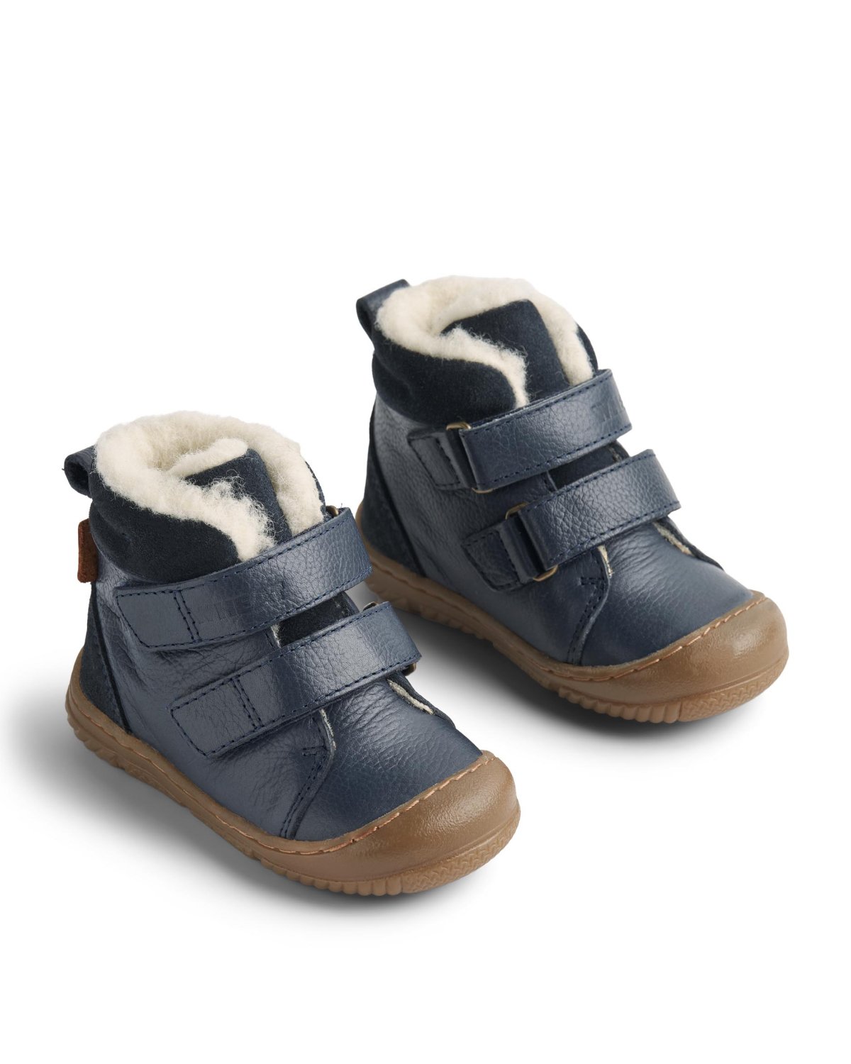 Vintersko Baby i Skinn m/ Fleksibel såle – 100% Merinoullfôr & Vanntett | Winterboot Snug Tex