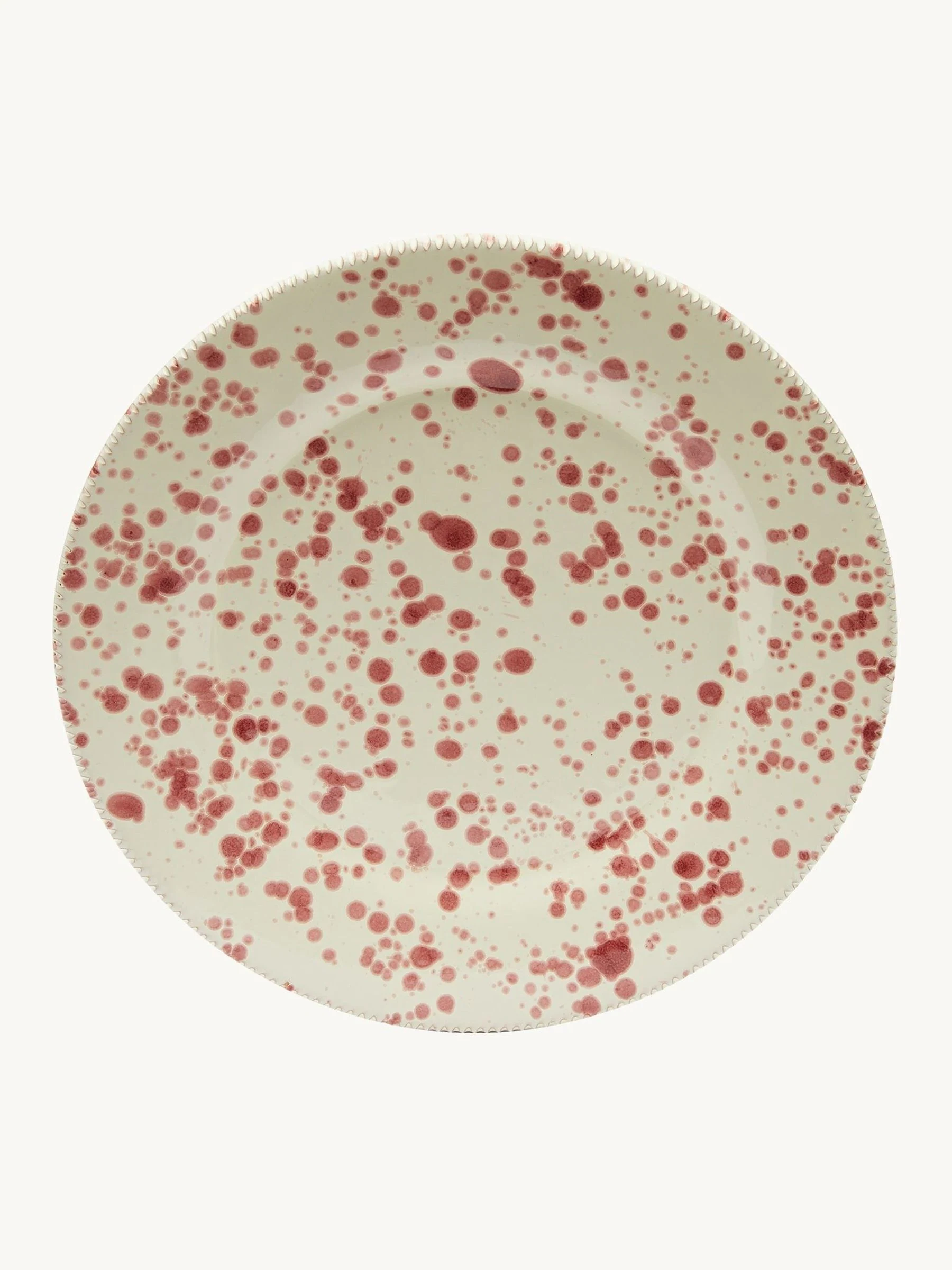 Hot Pottery 12 Piece Splatter Signature Dinner Set