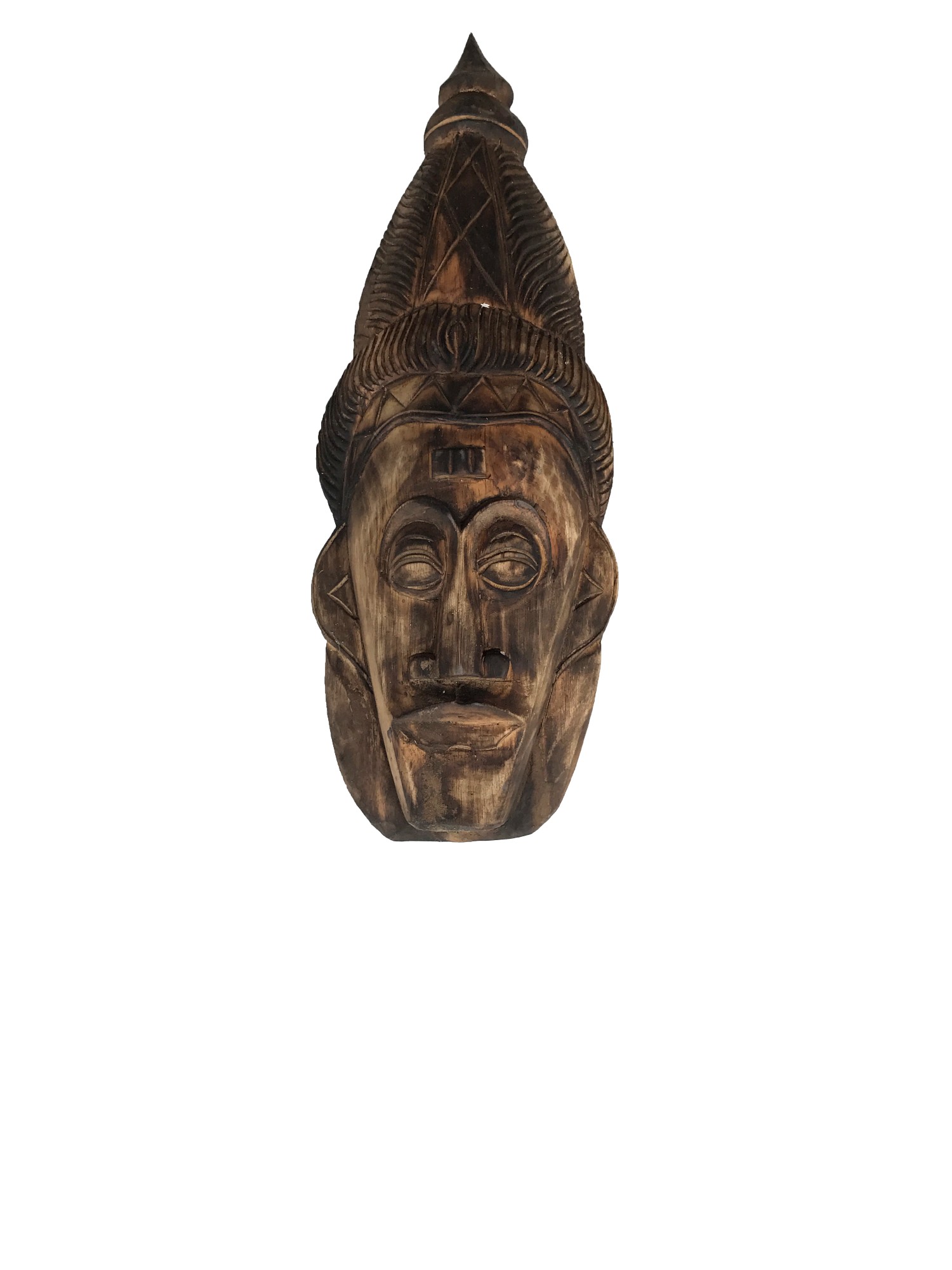 Maske 'African Man', H 51 cm, B 20 cm, T 8 cm von fischer's lagerhaus
