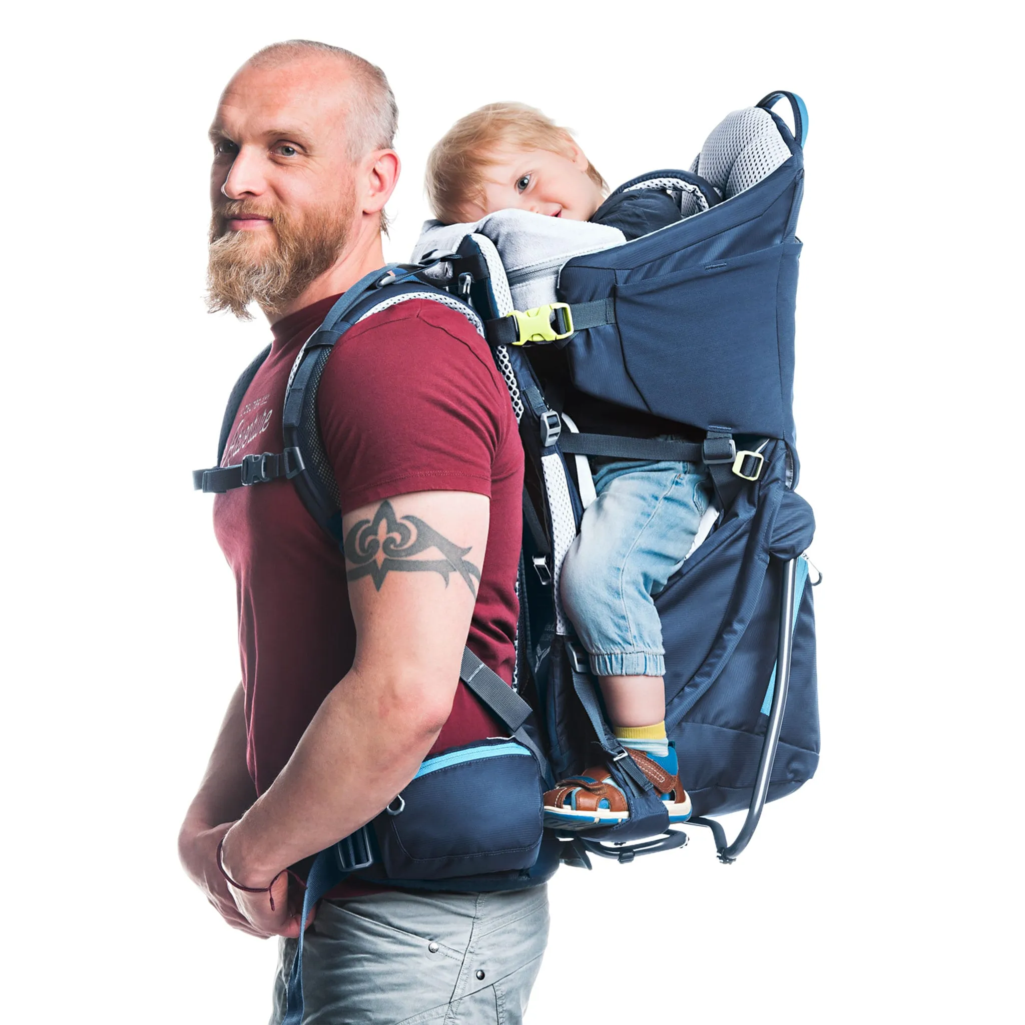 Deuter Porte-Bébé Kid Confort - Bleu Midnight