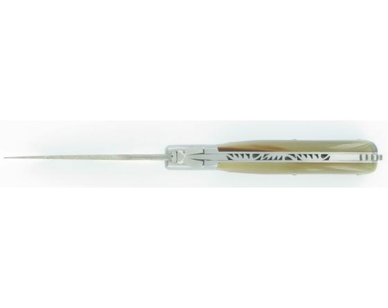 Laguiole Sport Damas Corne Blonde Couteau de Poche - Laguiole par Fontenille Pataud