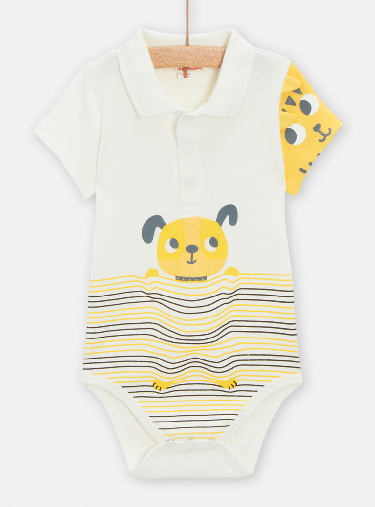 Body à motif chien pour bébé garçon