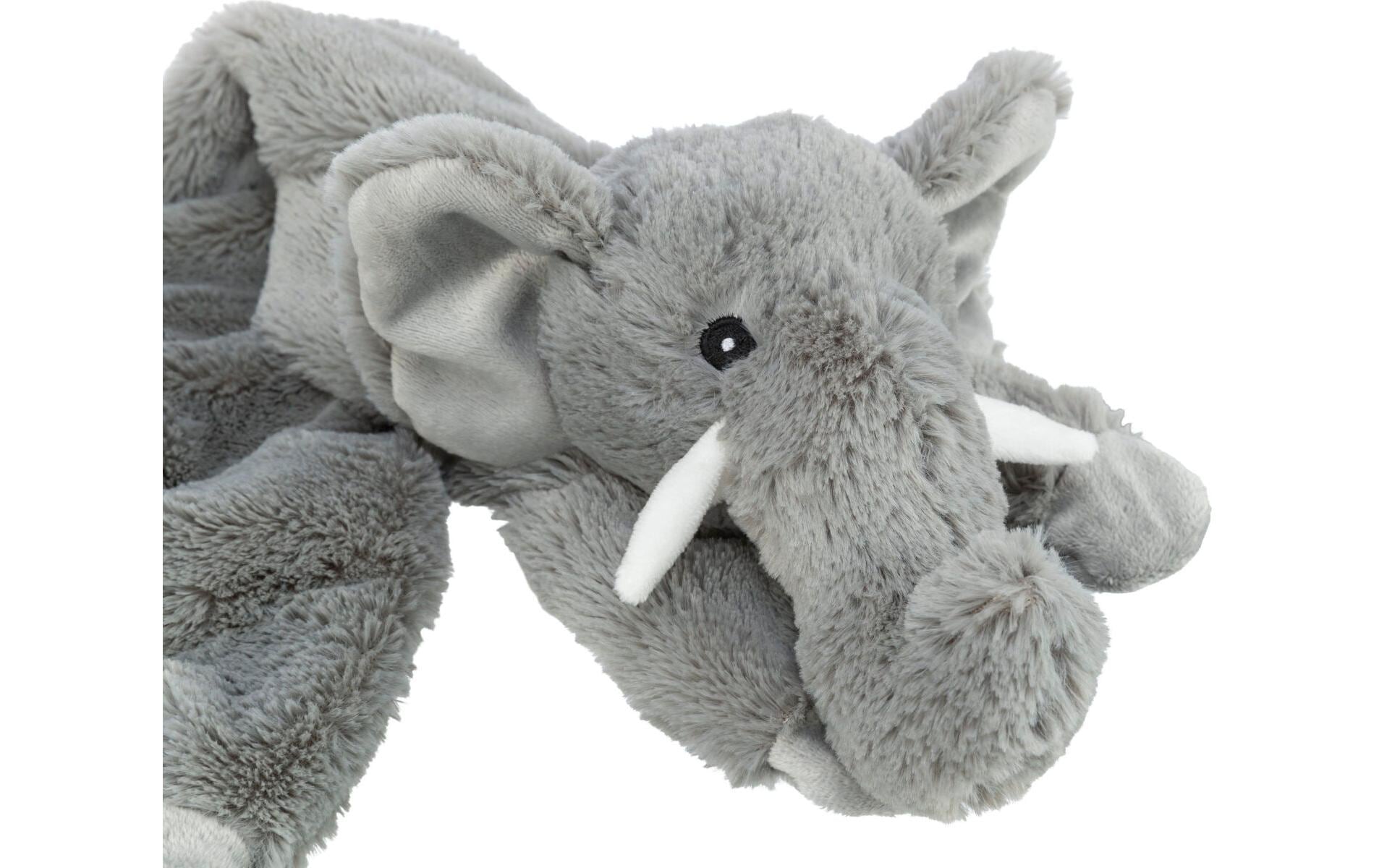 Hunde-Spielzeug Schlenker-Elefant, 50 cm, GrauPlüschtier