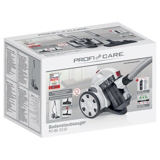 ProfiCare Bodenstaubsauger PC-BS 3110 700 Watt weiß