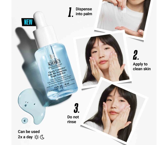 KIEHL'S Clearly Corrective Re-Texturizing Triple Acid Peel