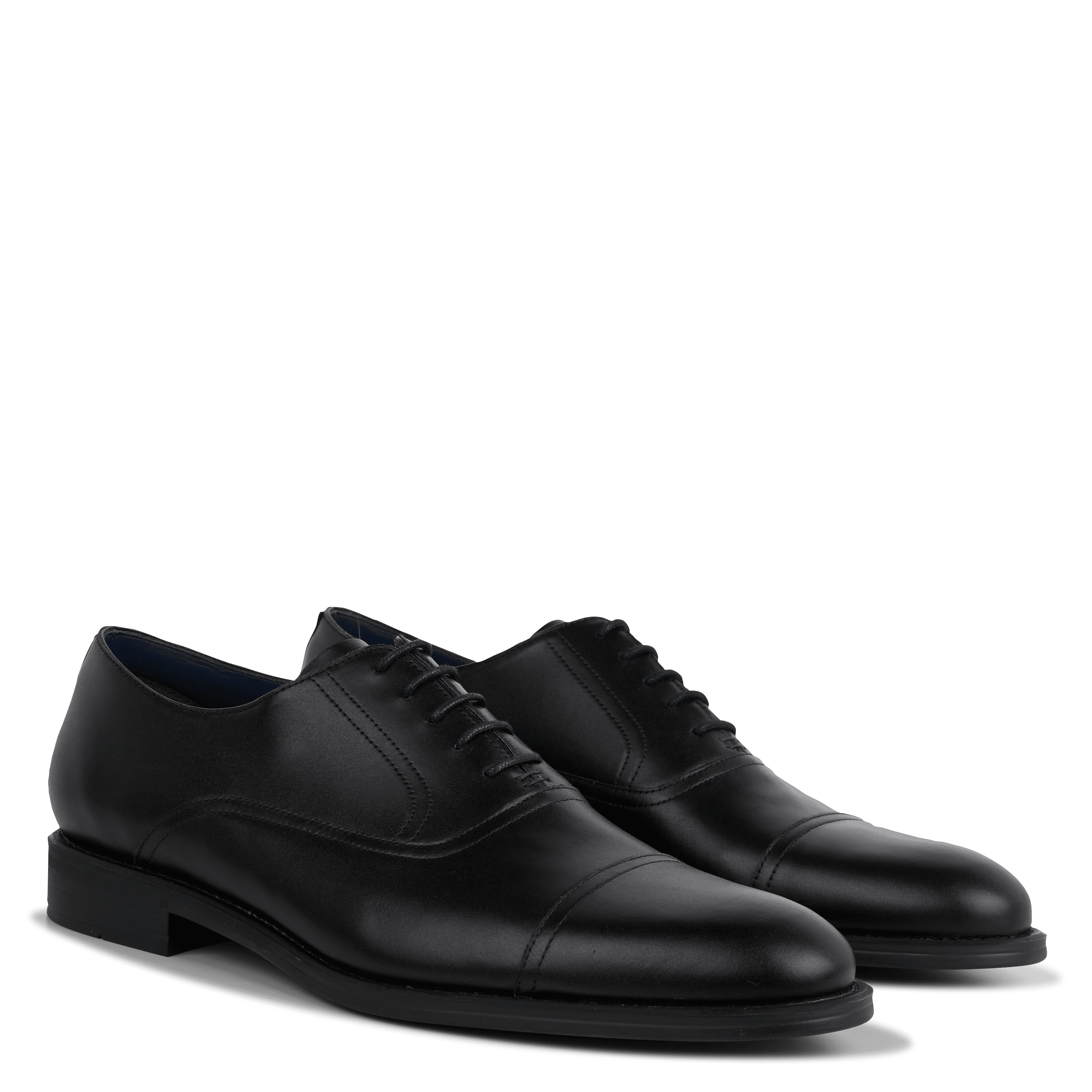 Richelieu en cuir | Noir