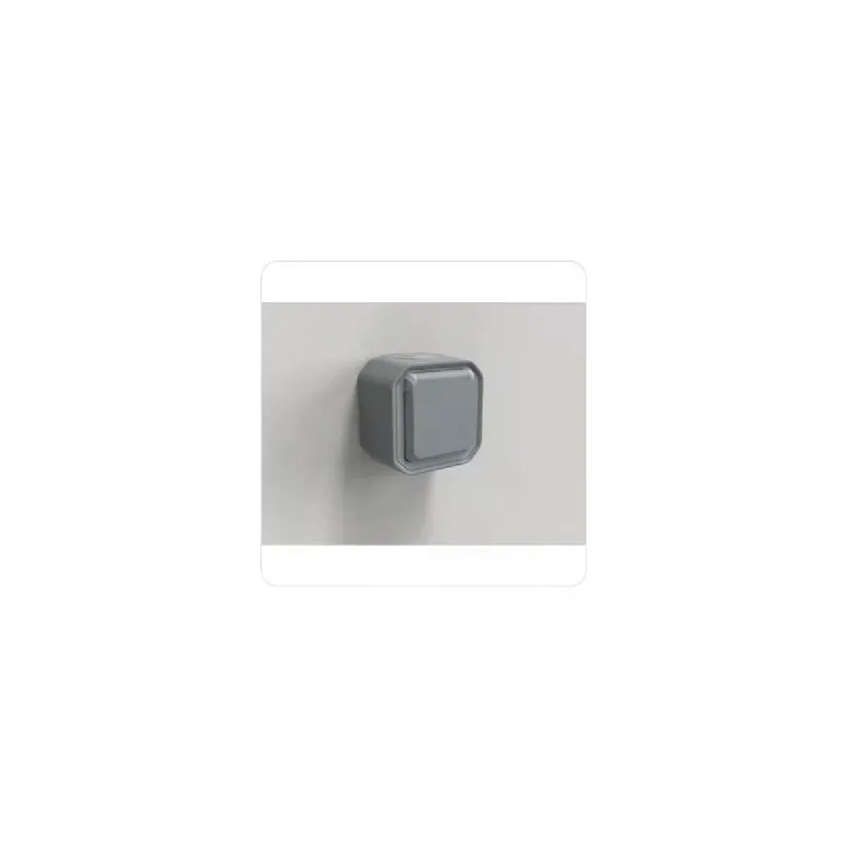 Legrand Prise de courant Plexo - Gris