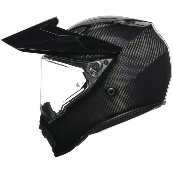 AGV - Casque AX9 Mono Carbone Carbone / Brillant