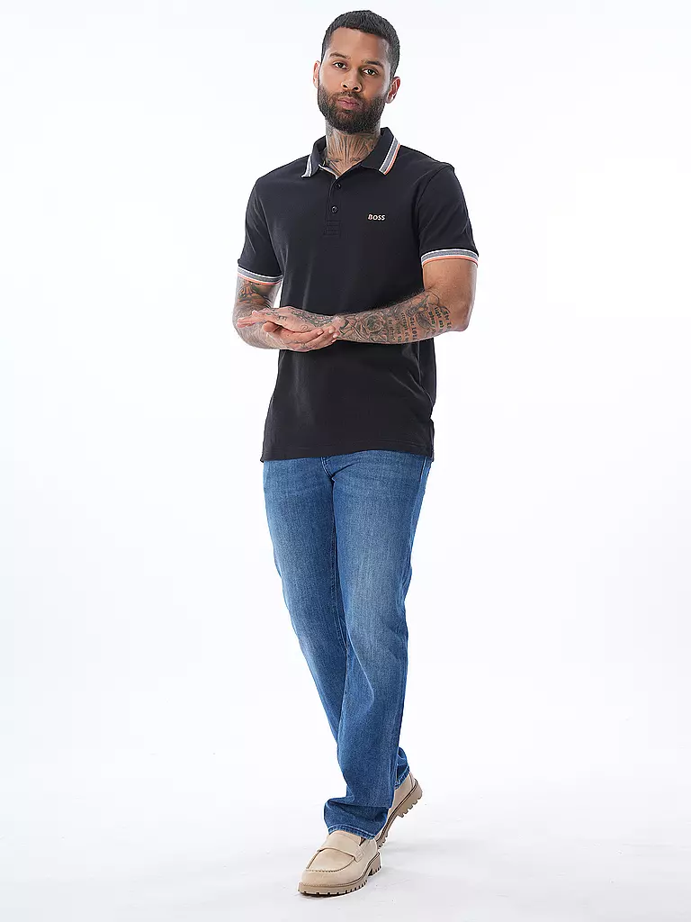 BOSS Jeans Straight Fit MAINE3 blau